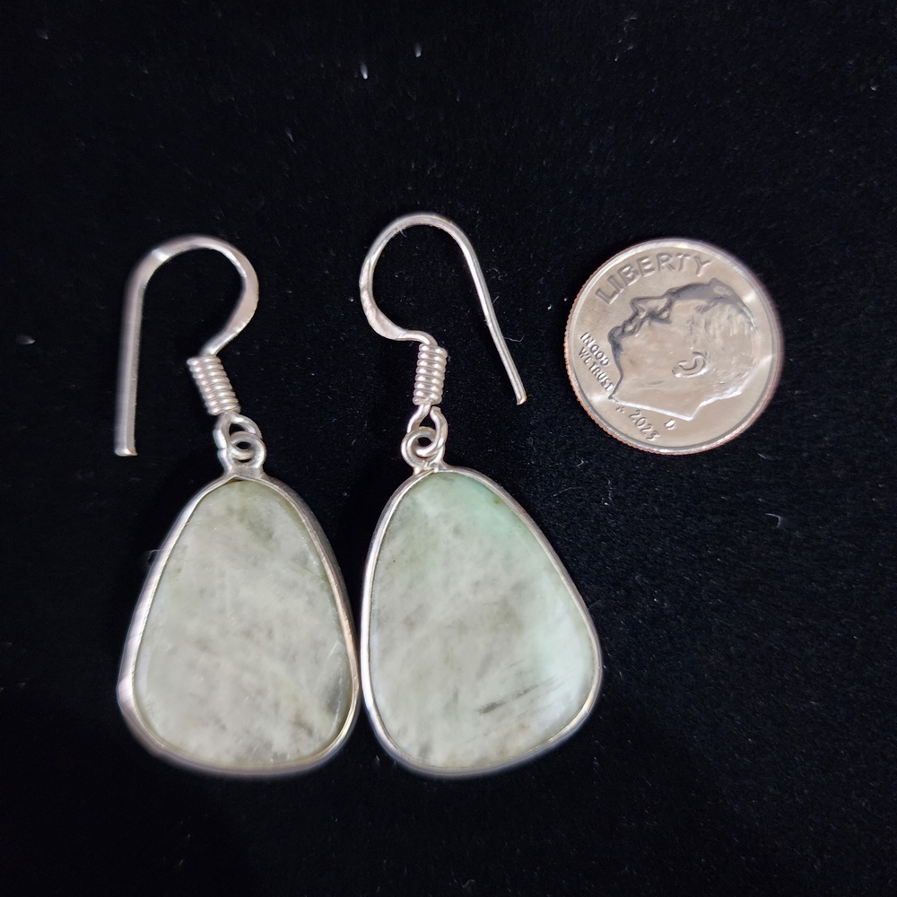 Aqua Serpentine Earrings